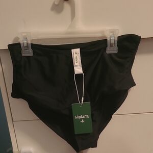 HALARA Tummy Control Black Bikini Bottom